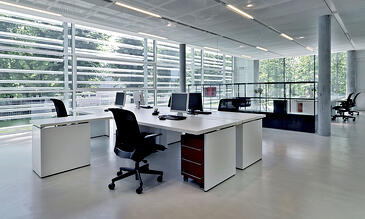 office layout, commercial real estate